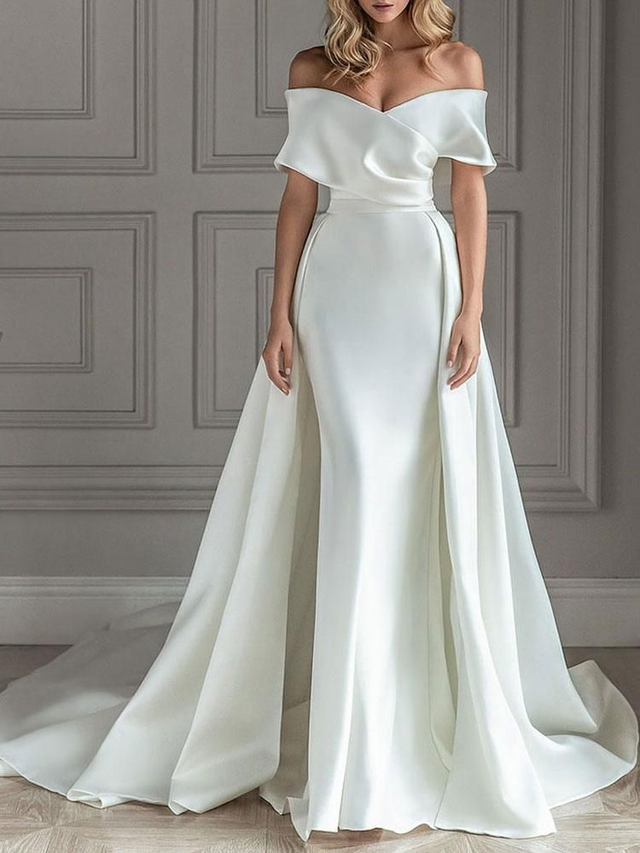 Robe de Mariée Sirène en Soie / Réf : RMS01