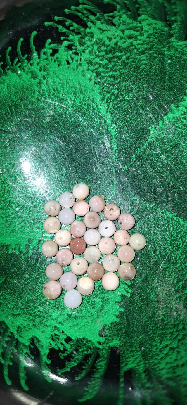 Pink opal 6mm