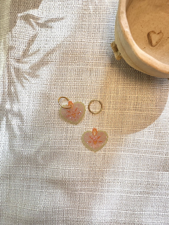 Boucles d'oreille Ex voto ❤️
