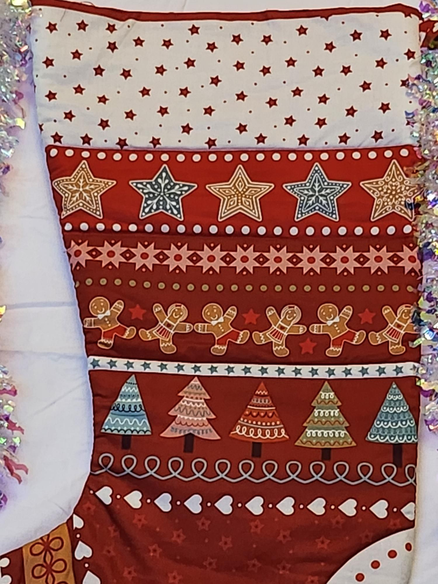Large Red Christmas Stocking 
