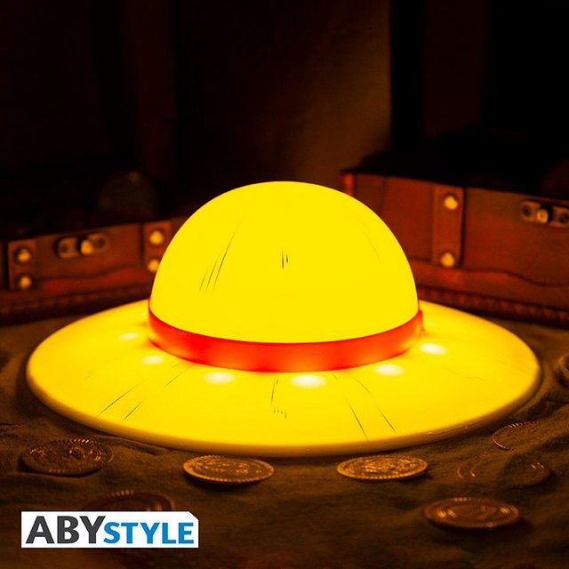 💡Lampada Cappello di Paglia-One Piece-ABYstyle👒 