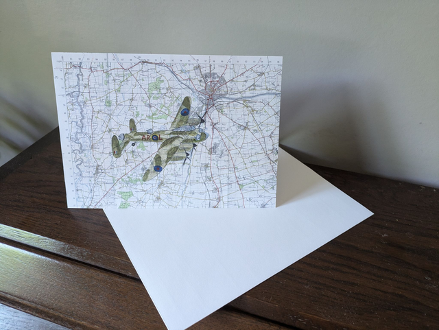 Lancaster over Lincoln