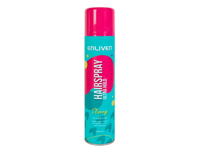 Hairspray, Enliven Ultra Hold Strong Hairspray 300ml
