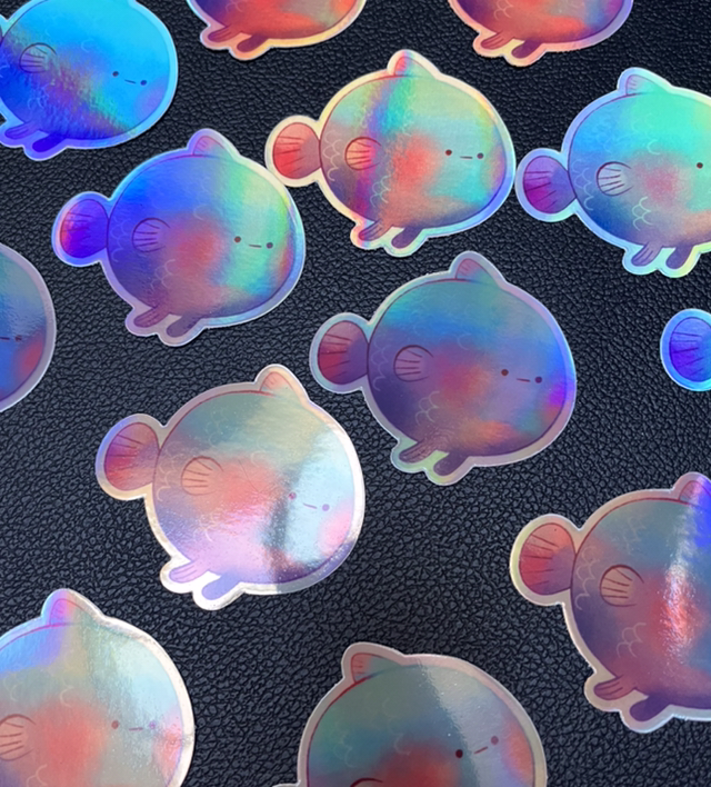 Poisson arc en ciel Holographique