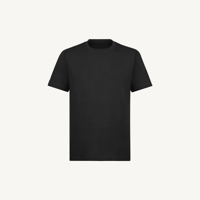 T-shirt black vintage regular unisex