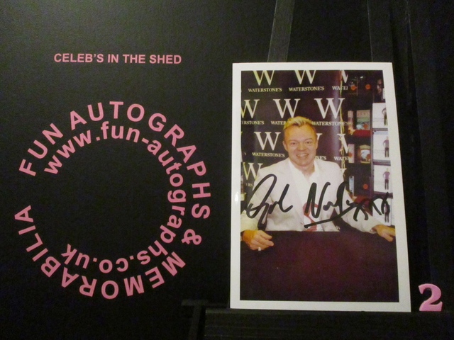 Graham Norton Authentic Autographed 6x4 Our Facing White Border Photograph (2)