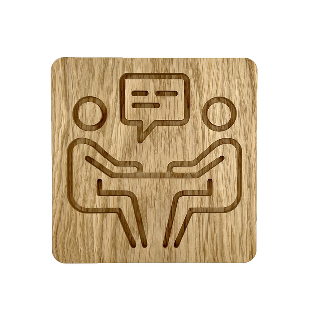 Plaque de porte pour votre salle de réunion
