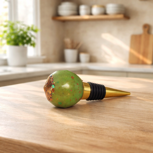 Bouchon de vin Cristal - Collection Emeraude sauvage