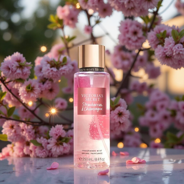 Body Splash - Strawberry &amp; Champagne Victoria&#039;s Secret 