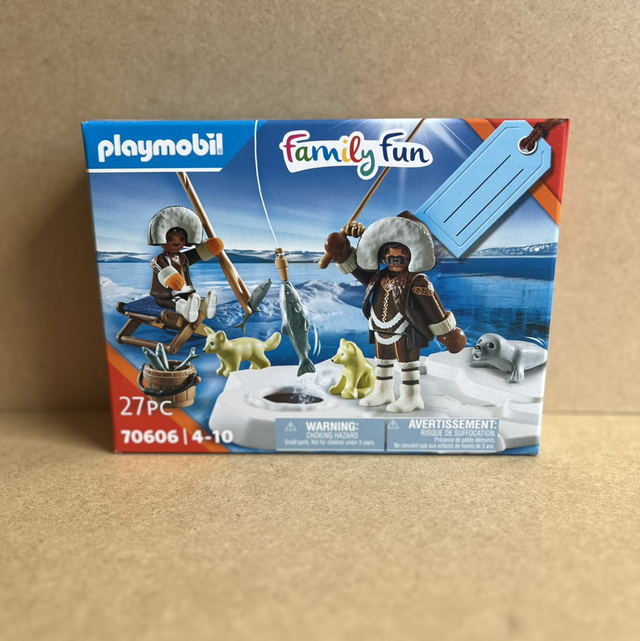 Playmobil ijsvisser set nr 70606
