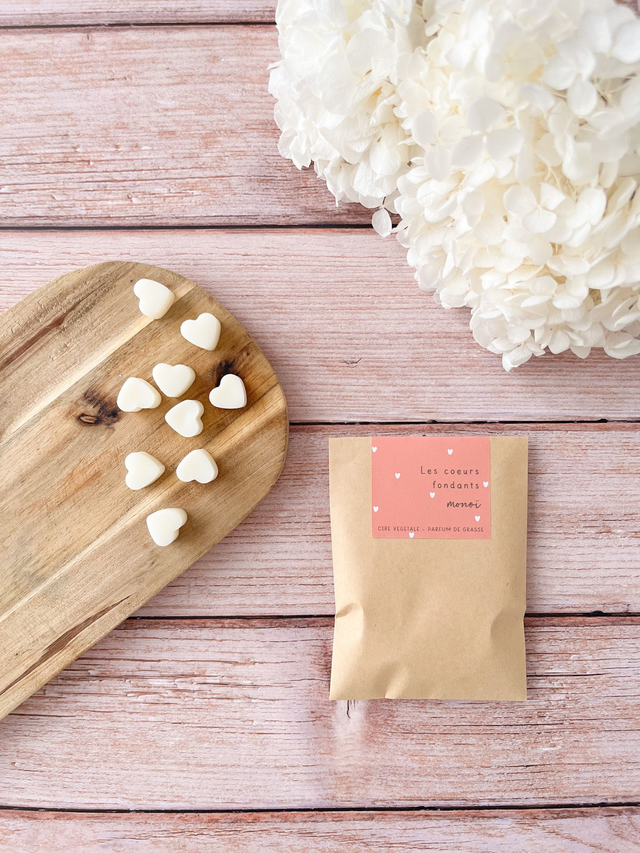 Mini coeur fondant - Monoï