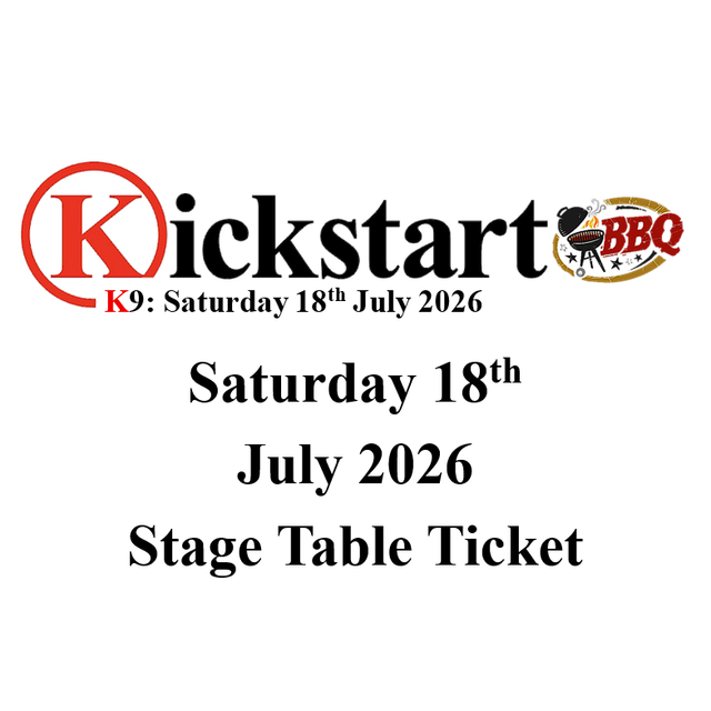 Stage Table Ticket: Kickstart Amiga Group July 2026 BBQ Meet