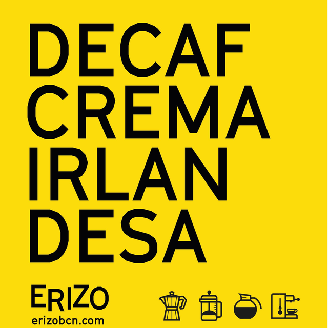 Decaf Crema irlandesa