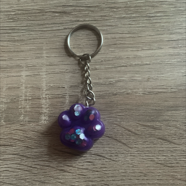 Porte-clés petite patte