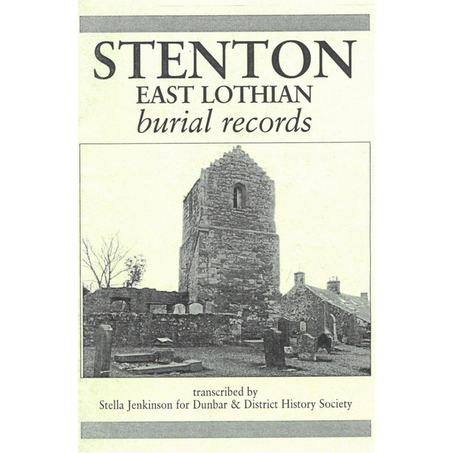 Stenton Parish, East Lothian Burial and Mortcloth Records