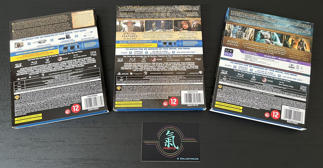 Blu-Ray 3D : The Hobbit Trilogy: An Unexpected Journey * The Desolation Of Smaug * The Battle Of The Five Armies *