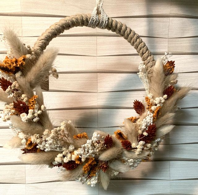 Couronne de fleurs