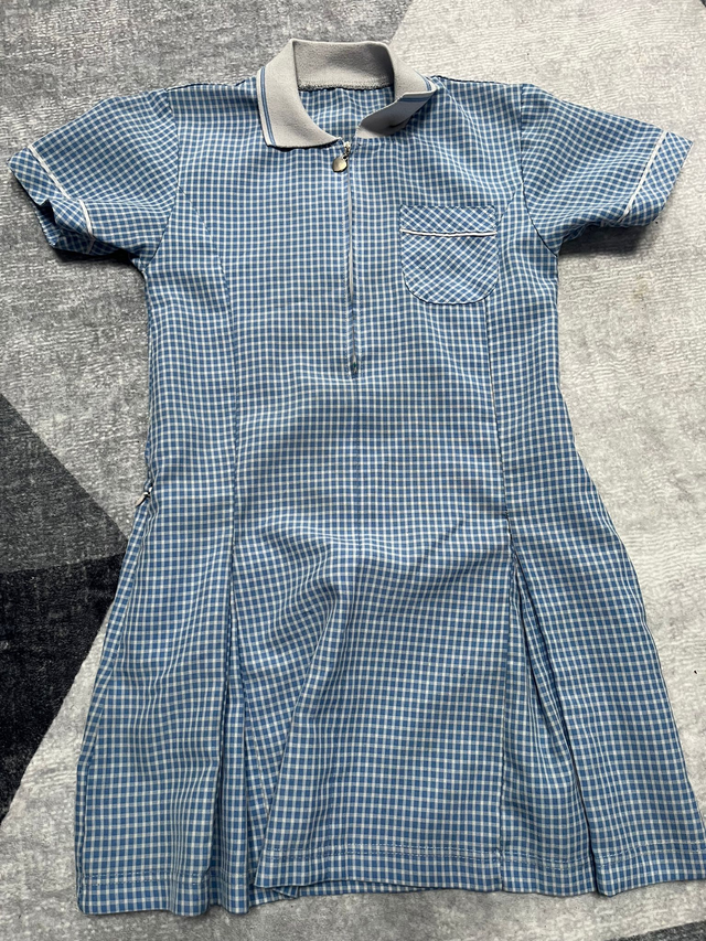 Summer Dresses Blue Age 10-11 (D55)