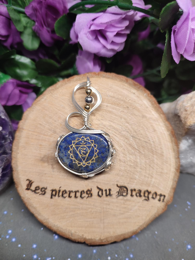 Talisman chakra de la gorge 