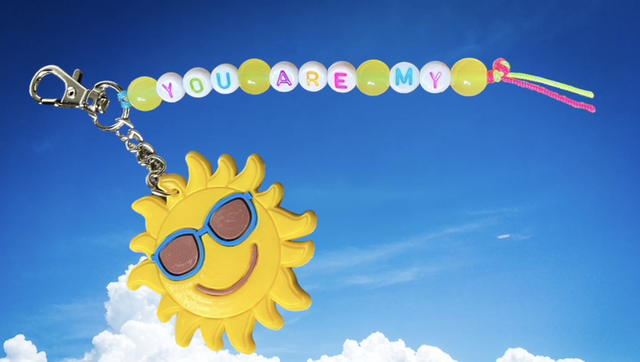 You Are My Sunshine Keychain/Bagcharm