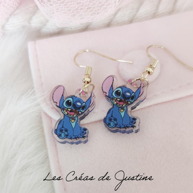 Boucles d&#039;oreilles Stitch 