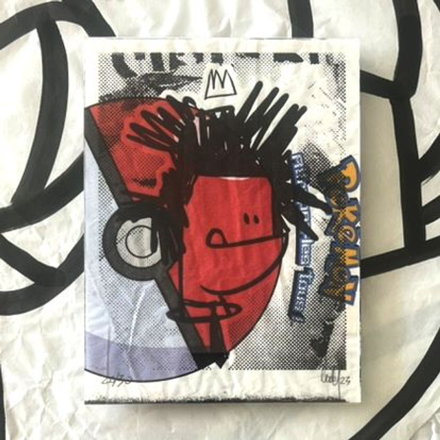 Xylo Jean-MICHEL Pokéball 18x24 cm sans cadre