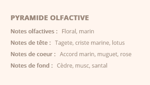 Fondant parfumé " Brise marine "