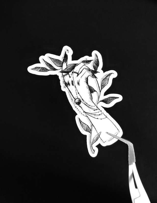 Witch Hands waterproof sticker