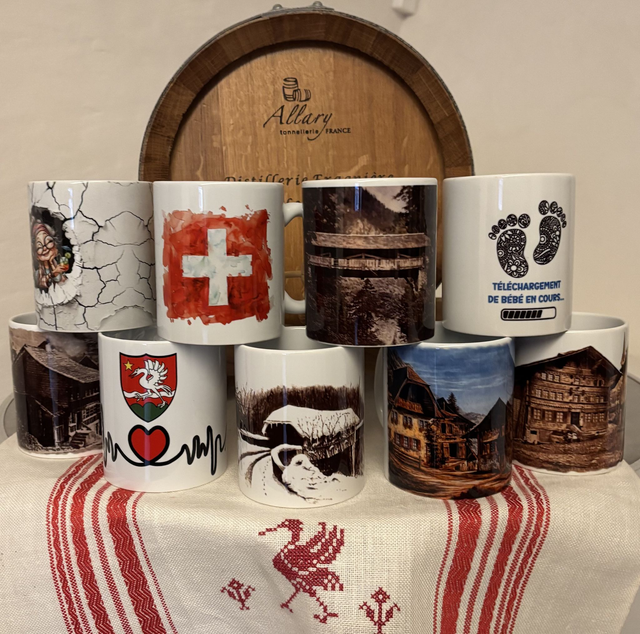 Mug en céramique de haute qualité de 330 ml