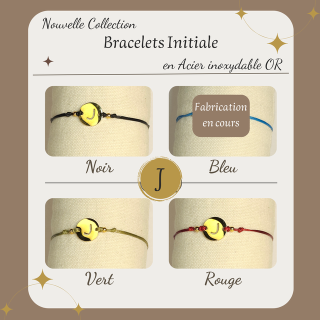 Bracelet initiale J