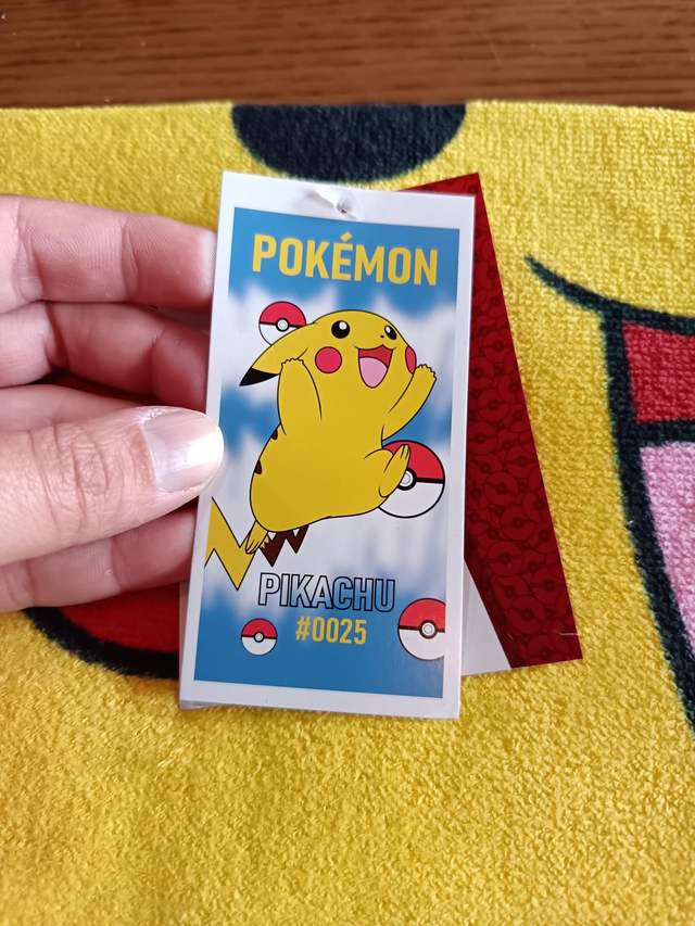 Serviette Pikachu 