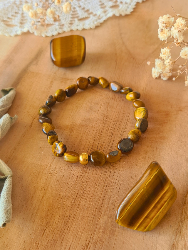 Bracelet Astéria Œil de tigre - Affirmation de soi