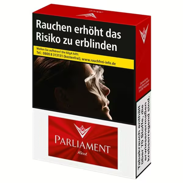 PARLIAMENT  RED OP 7,00€