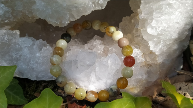 Bracelet  Opale jaune