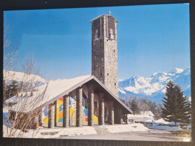 Carte postale - Eglise Notre-Dame-De-Toute-Grâce (extérieur hiver) 