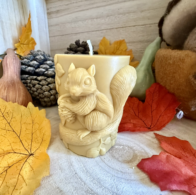 Bougie décorative Écureuil 