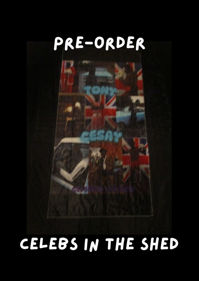 Tony Cesay ABA Champion Boxer Picture Blanket (Blue Bubble)(75cm x 150cm) PRE-ORDER BUY NOW