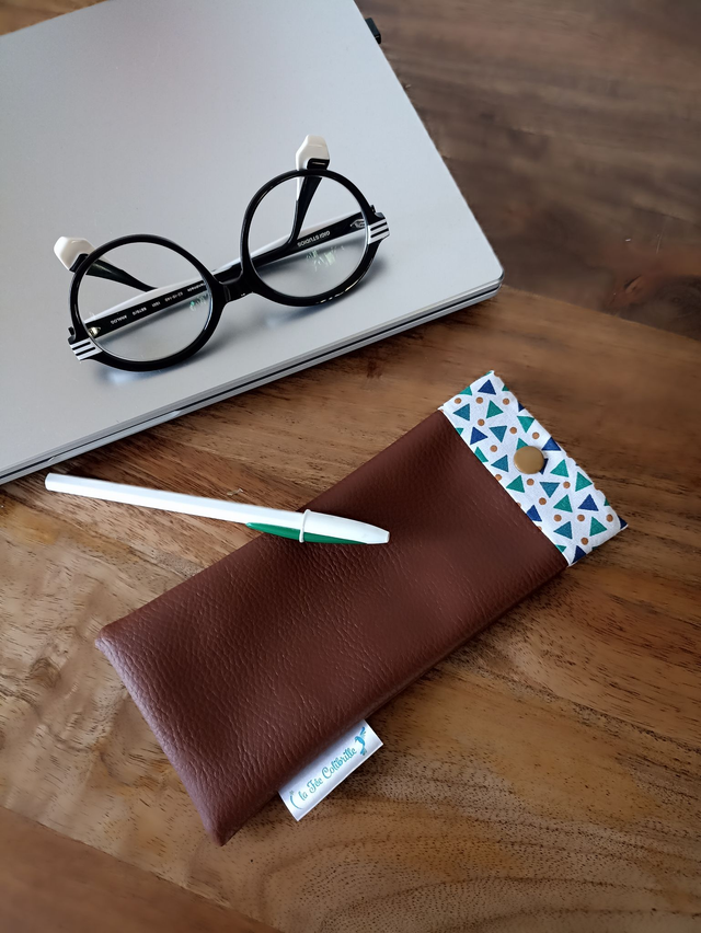 Etui à lunettes / crayons - Kéops