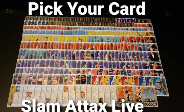 Slam Attax Live Original SINGLE  Trading Card (PICK FROM LIST 198 To 392 LIST)