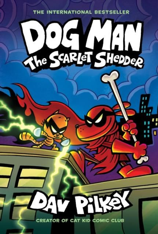 (AGE 6+) Dog Man 12: The Scarlet Shedder