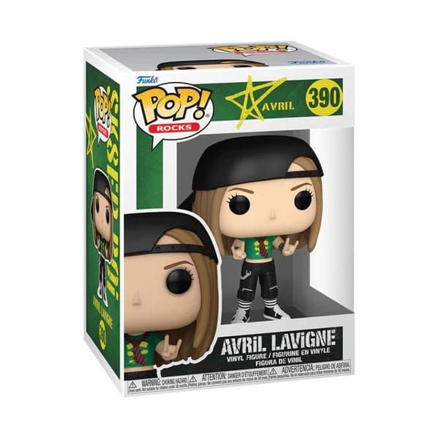 Funko POP! Rocks Avril Lavigne Vinyl Figure #390 [Sk8ter Boi]