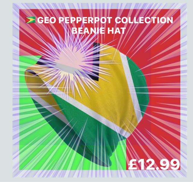 🇬🇾GEO PEPPER POT COLLECTION- BEANIE HAT 