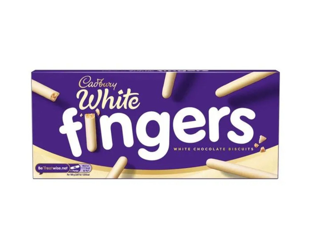 Cadbury White Fingers 114g