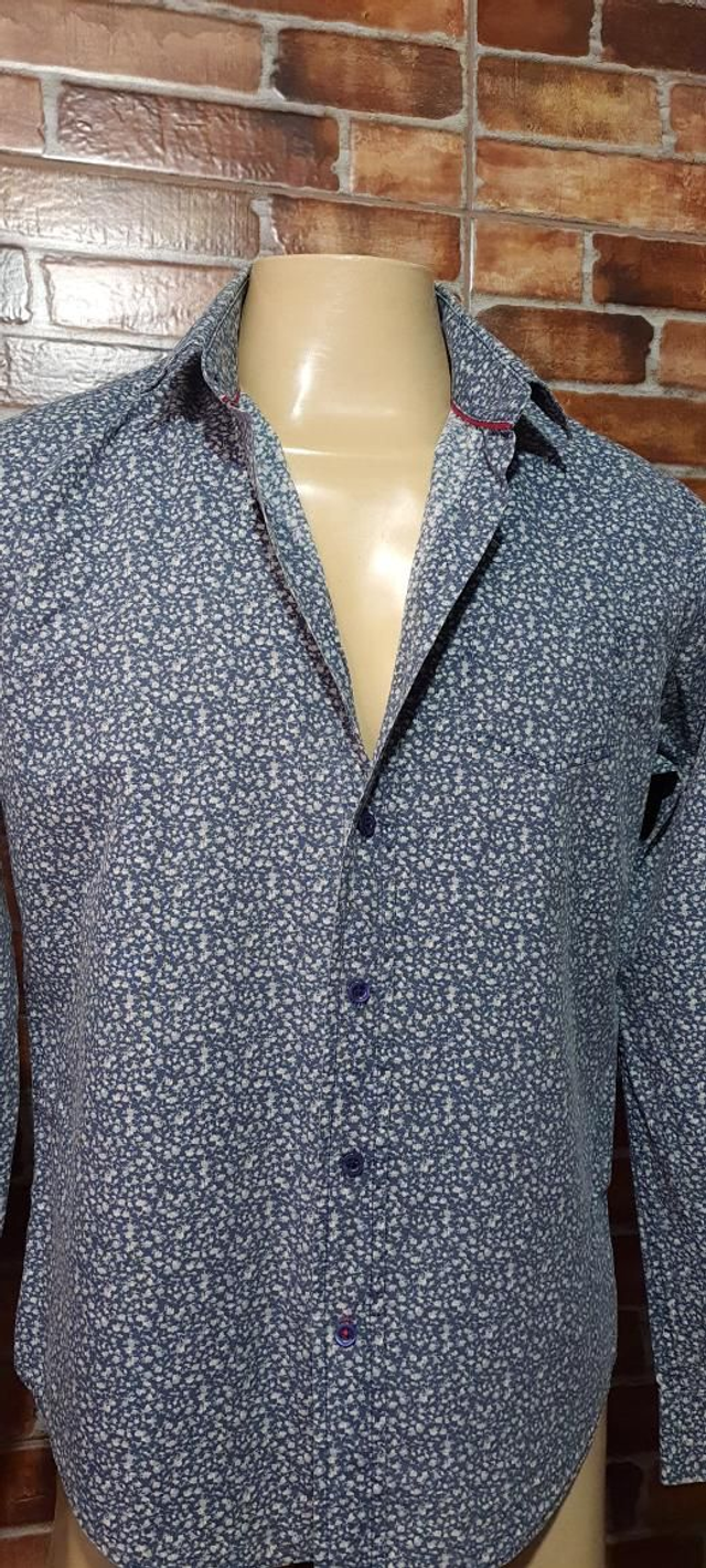 Camisa Social Estampada T/M