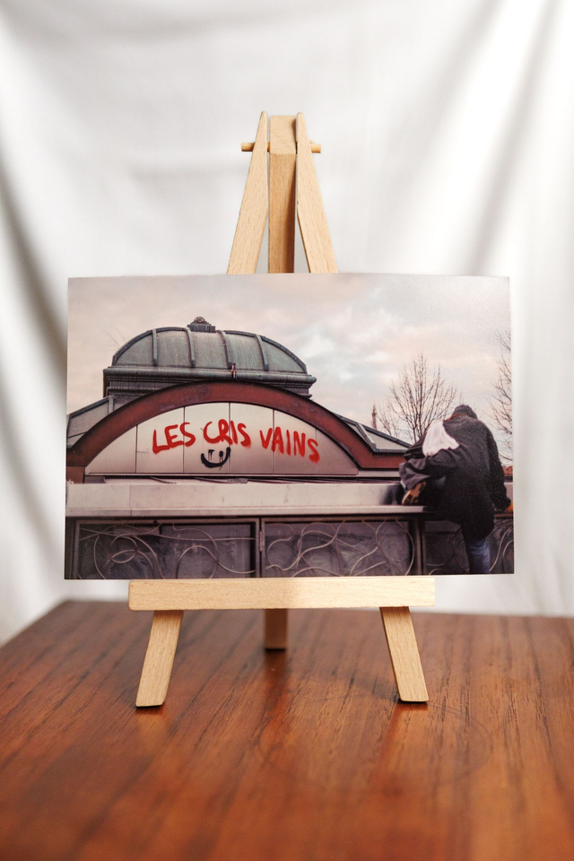 Print LES CRIS VAINS