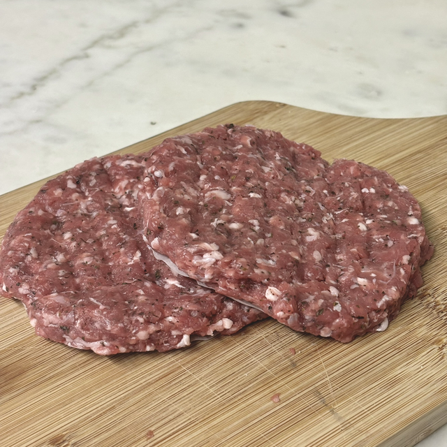 Rare Breed Lamb Minted Burgers