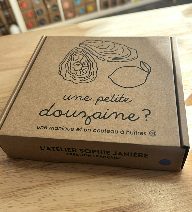 Coffret manique couteau à huître 