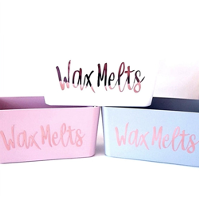WAX MELT STORAGE PINK