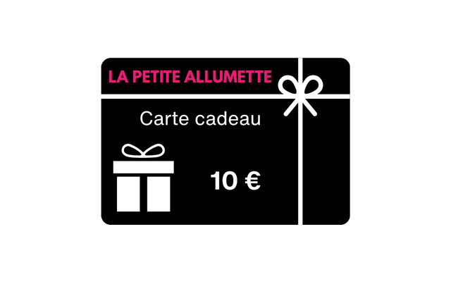 E-carte cadeau - valeur au choix