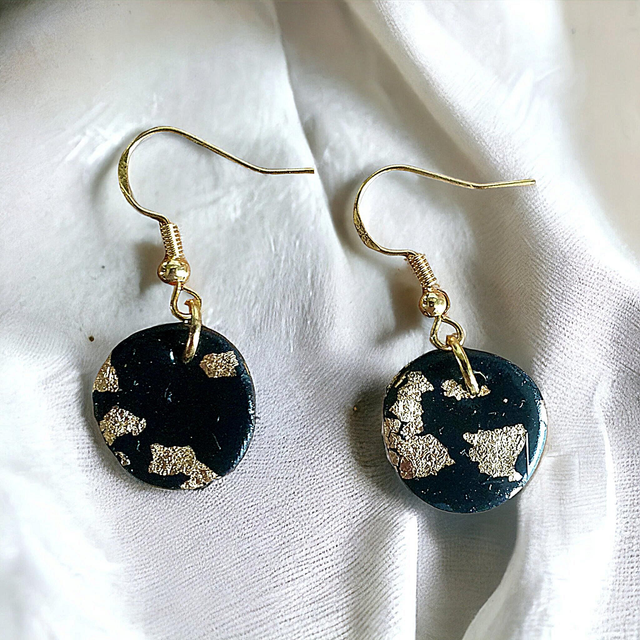 Boucles d'oreilles pleine lune 